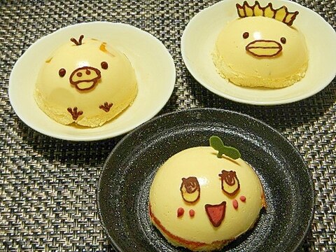 キャラデコ・マンゴーヨーグルトケーキ